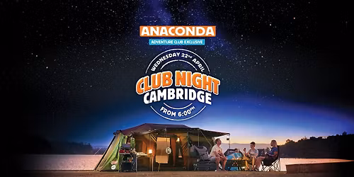 Cambridge Adventure Club Night!