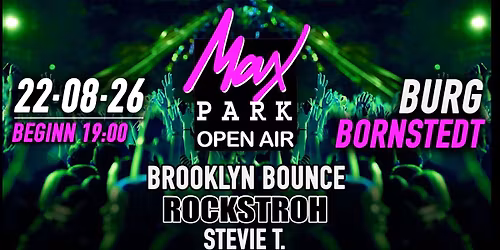 MAX PARK EISLEBEN - DAS OPEN AIR 2026 