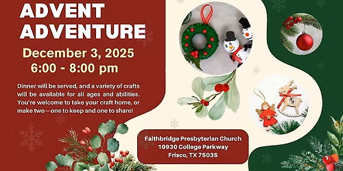 Advent Adventure - Holiday Crafts