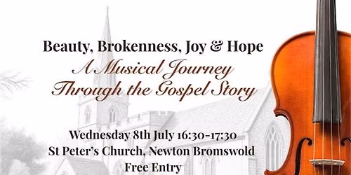 Beauty, Brokenness, Joy and Hope
