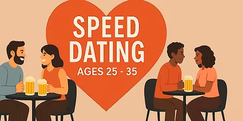 Speed Dating at Greater Good Imperial Brewing- Singles ages 25-35