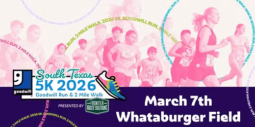 Annual 5k Goodwill Run & 2 Mile Walk