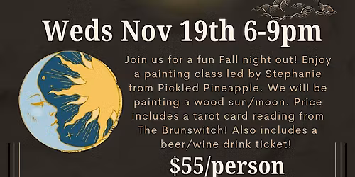 Paint and Tarot Night at The Backyard