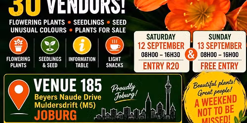 Joburg Clivia Flower Show