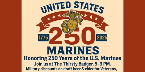 Marine Corps 250th Year Anniversary gathering