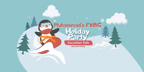 Muhammad\u2019s FXBG December Belt Testing & Holiday Potluck