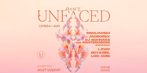 Unfaced Dance Open Air: Pawlowski, Jacidorex, Dj Schnake B2B Panteros666, L.Zwo