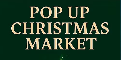 Christmas pop up market