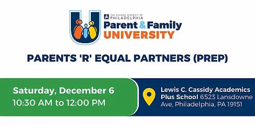 Parents 'R' Equal Partners (PREP)