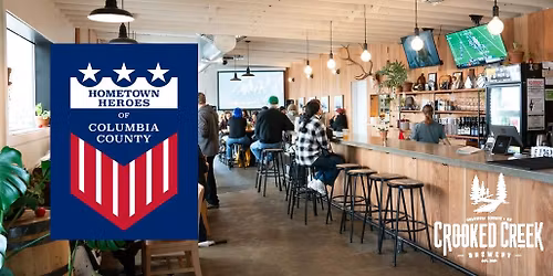 Crooked Creek Pints for Non-Profits - Hometown Heroes of Columbia County