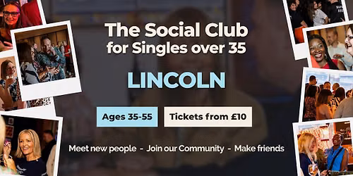 Singles Drinks Social @ Prince of Wales LINCOLN (Ages 35-55)