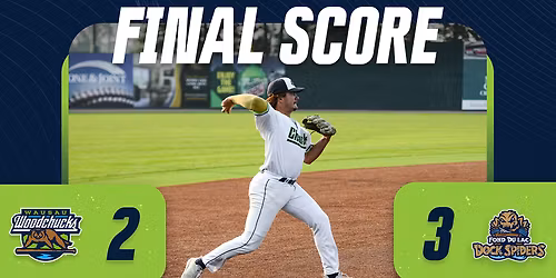 Fond du Lac Dock Spiders at Wausau Woodchucks at Athletic Park - WI