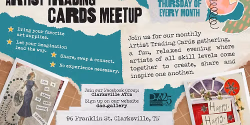 Artist Trading Cards Meetup @ DAC
