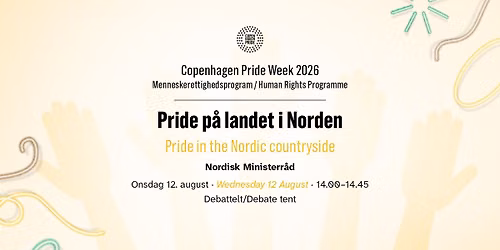 Pride p\u00e5 landet i Norden