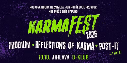 KarmaFest '26 \u2013 Jihlava, D-Klub