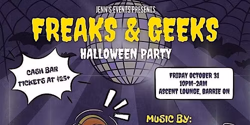 JPE Presents: Freaks and Geeks Halloween Party