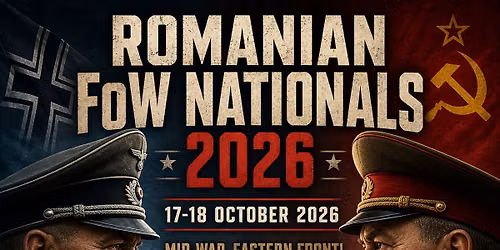 Romanian Flames of War Nationals 2026