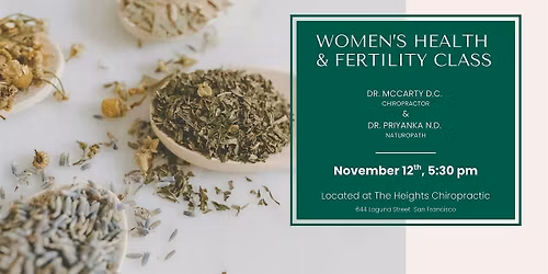 Women's Health & Fertility Class