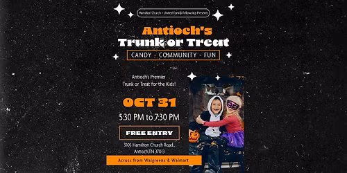 Antioch's Trunk or Treat