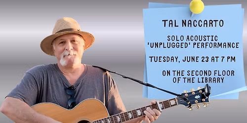Tal Naccarto - Solo Acoustic 'Unplugged' Performance 