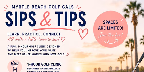 Sips and Tips at Tidewater Golf Range