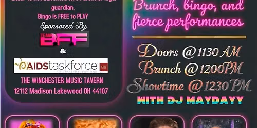 PRIDE Drag Bingo Brunch!