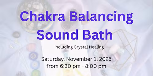 Chakra Balancing Crystal Reiki Sound Bath