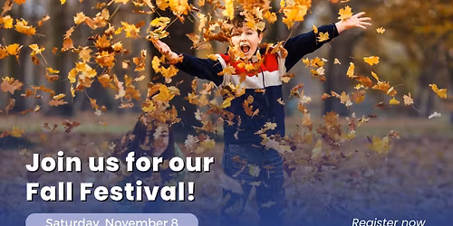 Join us for our Fall Festival!
