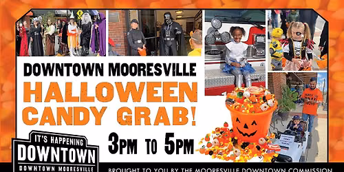 Downtown Mooresville Candy Grab