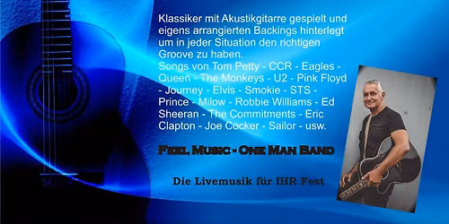  All You Can Eat Grillbuffet und \ud83c\udfb6 Live-Musik mit Feel Music