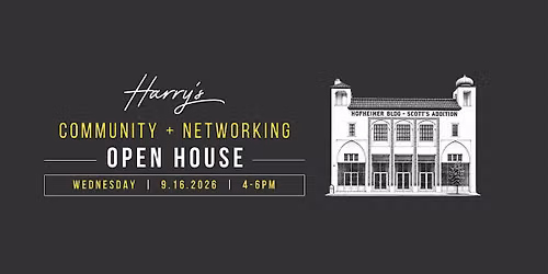 Harry's Community + Networking Open House