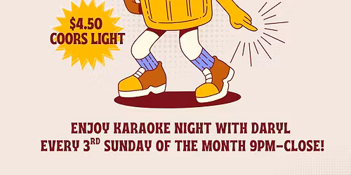 \ud83c\udfa4 Sunday Funday Karaoke \u2014 Every 3rd Sunday at Ernie\u2019s! \ud83c\udfa4