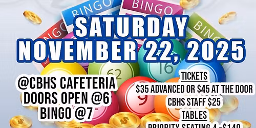 4th Annual Bingo @ the Bay