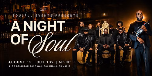 A Night of Soul at CUT 132 | A Live Band Experience