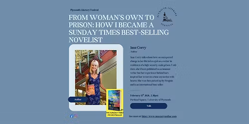 JANE CORRY: HOW I BECAME A SUNDAY TIMES BEST-SELLING NOVELIST