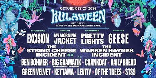 Suwannee Hulaween 2026 - Passcode RAVEFAM