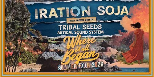 Iration & SOJA - Where it all Began Summer Tour 2026