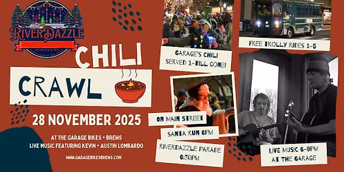 Chili Crawl @ The Garage Bikes + Brews
