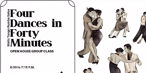 Four Dances in Forty Minutes! 