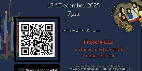 An Evening Of Christmas Song - Tedburn St Mary Village Hall