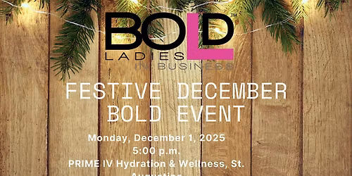 Festive Bold Event