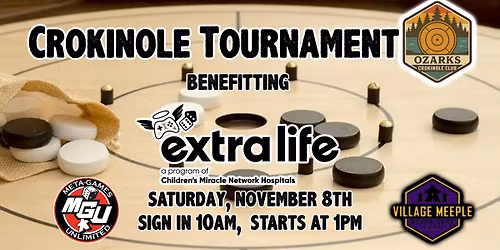 Extra Life Benefit Crokinole Tournament