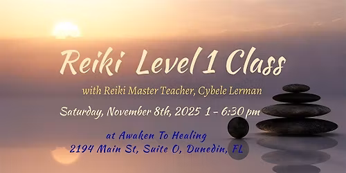 Reiki Level 1 Class