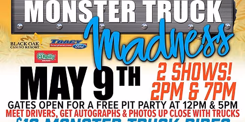 Monster Truck Madness at Montgomery County Agricultural Fairgrounds