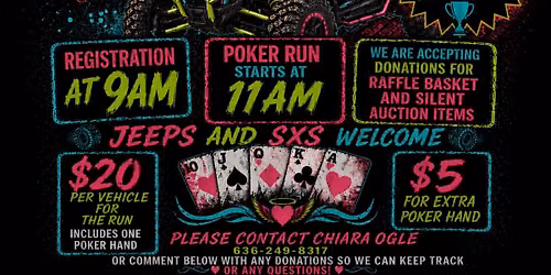 Charlies Angels Poker Run