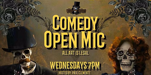 Comedy Open Mic | Every Wednesday | FREE | Wicked Warren's  Jamestown