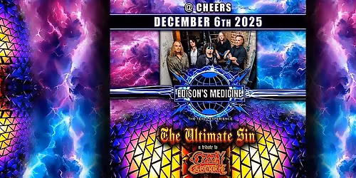 Edison's Medicine \/ Ozzy  Osborne Tribute Night @ Cheers
