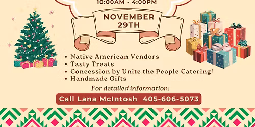 Native American Christmas Craft Fair