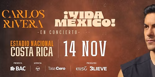 CARLOS RIVERA 2026 - VIDA MEXICO TOUR