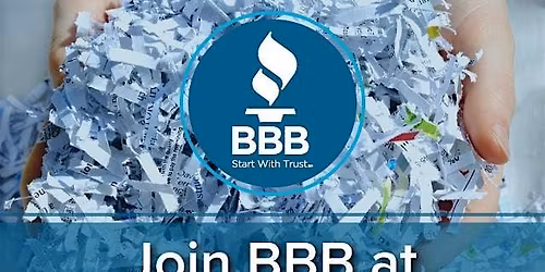BBB Secure Your ID Day - Free Paper Shredding Event